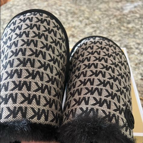 michael kors janis|Janis Faux Fur Slipper .